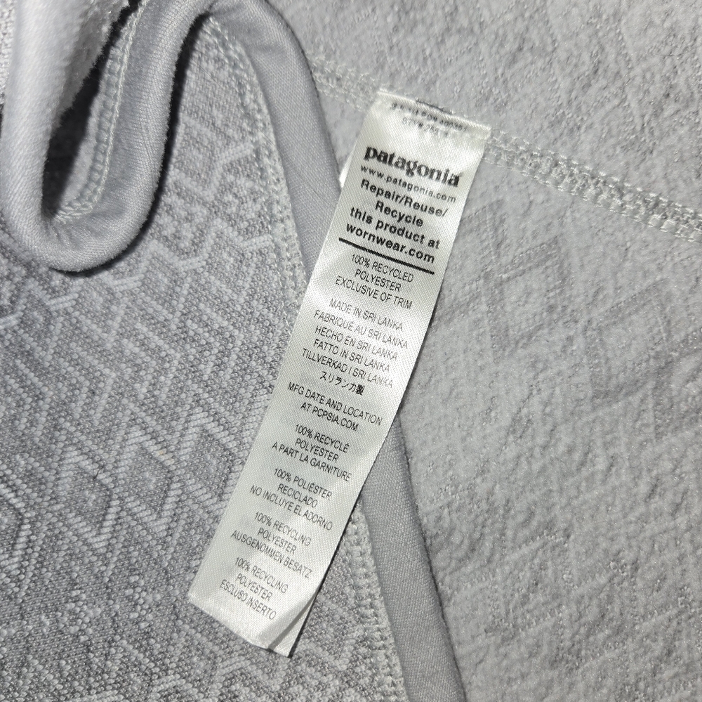 Patagonia Gray Patterned Better Sweater Pullover - Picture 10 of 10